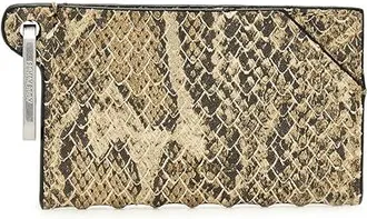AllSaints Hex Snake Cardholder Wallet Womens Handbags Desert White, Leather