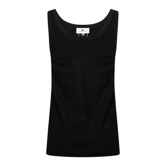Elisabetta Franchi Mujer, Camisetas, Negro, Talla: L