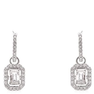 Swarovski Millenia Crystal Drop Hoop Earrings