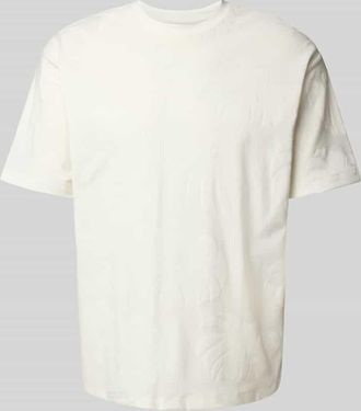 Mc Neal T-Shirt mit Rundhalsausschnitt in Offwhite, Gr&ouml;&szlig;e XXXL