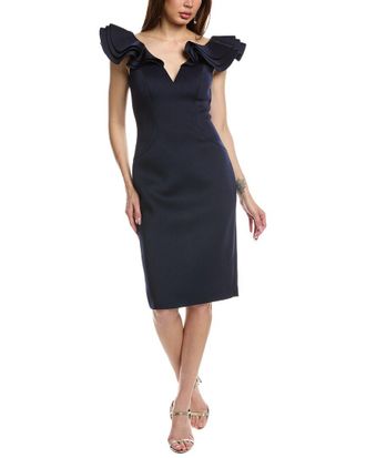 Eliza J Scuba Sheath Dress