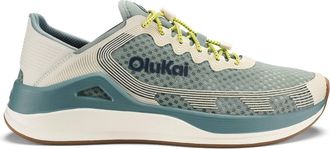 Olukai Mens Ahi Water Sneaker In Seagreen/white Sand