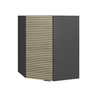 Vicco Armario Colgante De Esquina Fame-line, Panel De Roble, 57 Cm