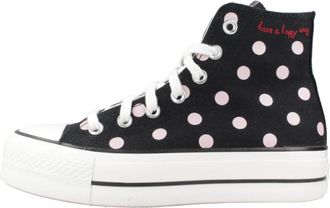 Converse Verhoogde Chuck Taylor Sneakers - Dames - Sneakers - Zwart - 37 1/2 EU - Schoenen