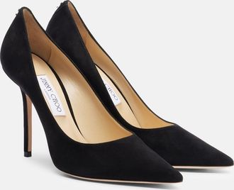 Jimmy Choo London Love 100 suede pumps