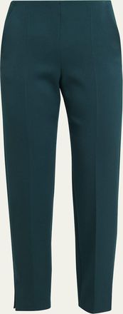 Giorgio Armani Slim-Leg Stretch Wool Trousers