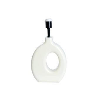 Light & Living Light & Living - L&aacute;mpara De Mesa - Kanti - Crema - Madera
