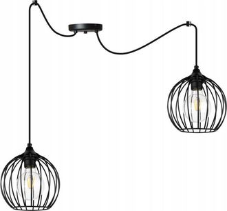 OEM L&aacute;mpara Colgante Ara&ntilde;a Moderna, Techo De Alambre