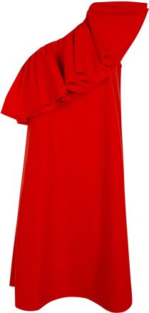 Essentiel Juicer Asymmetric Ruffle Dress
