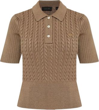 Lacoste Donna, Top, Marrone, M, new