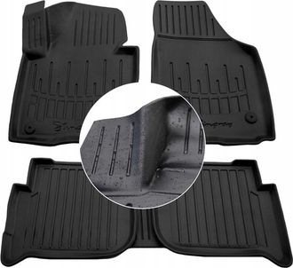 OEM Alfombrillas Y Limpiaparabrisas De Goma Vw Touran 1 2003-2015 Ud