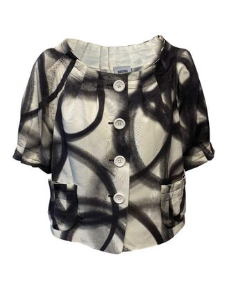 Moschino Cheap and Chic Button-down Blouse in Multicolor Cotton