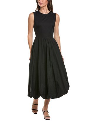 Kenneth Cole Bubble Hem Midi Dress