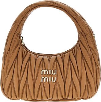 Miu Miu Small Miu Wander hobo bag Woman One Size