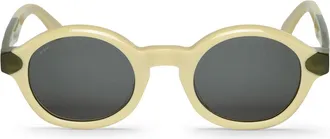 Mr.Boho Ons BVG35-11 Mens Sunglasses White Size 47
