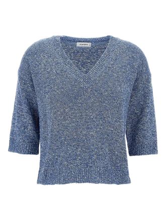 KANGRA V-neck jumper - Blue