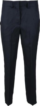 Seafarer Tailored Straight-Leg Trousers in Pure Virgin Wool