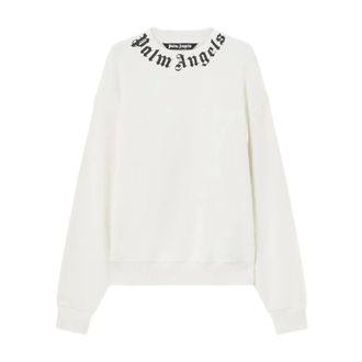 Palm Angels Uomo, Felpe, Bianco, S, new
