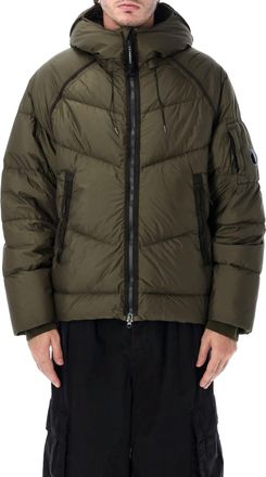 C.P. Company Quilted Down Shield Puffer Hoodie