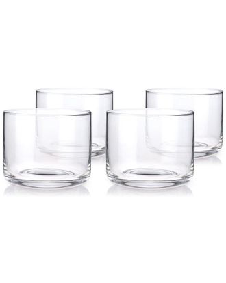 Viski Set Of 2 Crystal Negroni Glasses