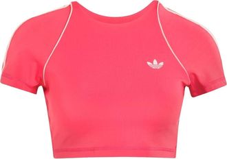 adidas (WMNS) adidas Sport Superstar Bra T-Shirt Asia Sizing Power Pink KT6947