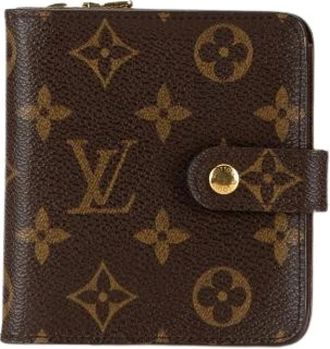 Louis Vuitton Pre-owned Wallets, female, Brown, Size: ONE SIZE Pre-owned Canvas wallets