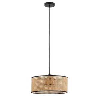Lindby L&aacute;mpara Colgante otso En Marr&oacute;n De Madera - Lindby