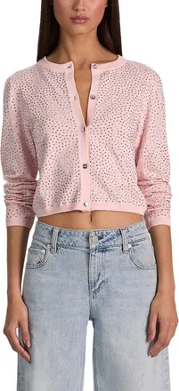 Alice & Olivia Alice + Olivia Carson Embellished Cardigan