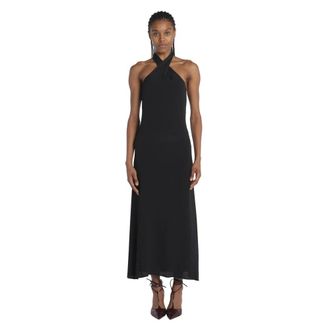 Federica Tosi Abito con intreccio - female - Federica Tosi - Maxi Dresses - Black - XS - Dresses