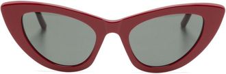 Saint Laurent Eyewear SL 213 Lilly cat-eye sunglasses - women - Acetate - 52 - Red