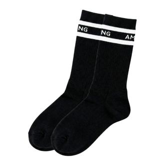 Anine Bing Sully Sporty Socks - - Underwear - Donna - Nero - ONE SIZE