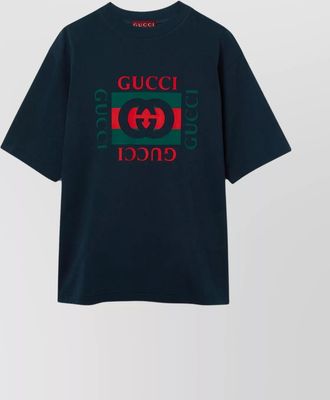 Gucci crewneck graphic print t-shirt