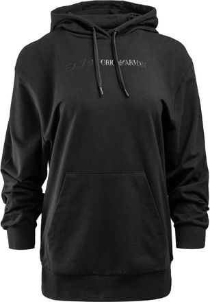 Emporio Armani Zwarte Hoodie - Dames - Hoodies - Zwart - XS - Hoodies & sweatvesten