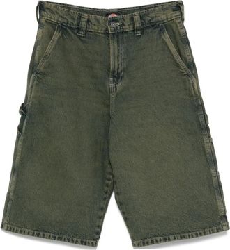 Dickies denim cargo shorts - Green