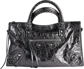 Balenciaga Grey Le City Small Tote