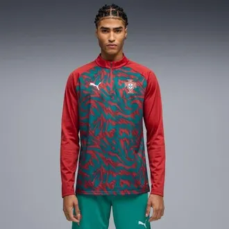 Puma Mens Puma Red Portugal National Team Pre-Match Quarter-Zip Top at Nordstrom, Size Xxx-Large