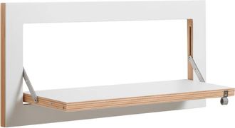 Ambivalenz Ambivalenz - Fl&auml;pps Regal, 1 Regalboden, 60 x 27 cm, weiss