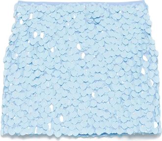 P.A.R.O.S.H. Minigonna con paillettes - Blu