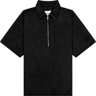 Jil Sander Camicia con tasche con zip - Nero