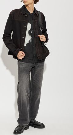 AllSaints Templar Shirt, Mens, Black