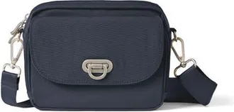Baggallini Coastal Flip Lock Camera Bag Crossbody in French Navy at Nordstrom