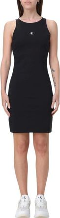 Calvin Klein Dames, Jurken, Zwart, Maat: XS Jersey