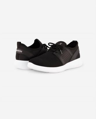 Danskin Womens Enjoy Lace Up Sneaker In Black