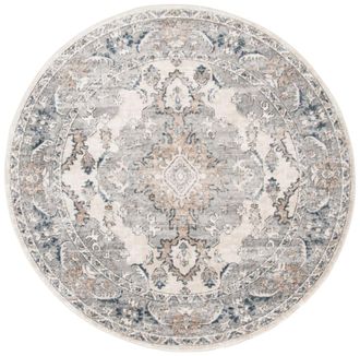 Safavieh Alfombra beige / gris 160 x 160 cm