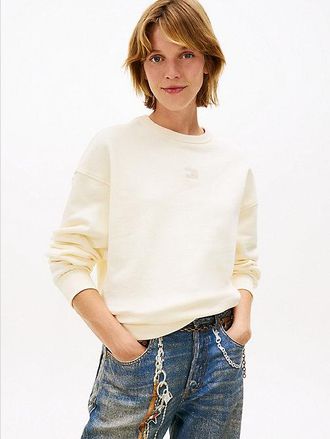Tommy Hilfiger Tommy Badge Boxy Crew Neck Sweatshirt