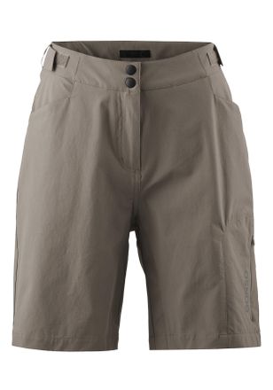 Gonso Fahrradhose GONSO Adventure Shorts W, Damen, Gr. 34, Normalgr&ouml;ssen, grau (terragrau), 90% Polyamid, 10% Elasthan, Hosen Fahrradhose, Damen Radhose mit