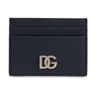 Dolce & Gabbana Heren, Accessoires, Blauw, Maat: ONE Size Leer
