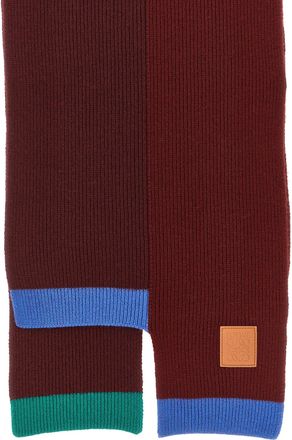 Loewe Womens Multicolor Wool Facemask Accessory