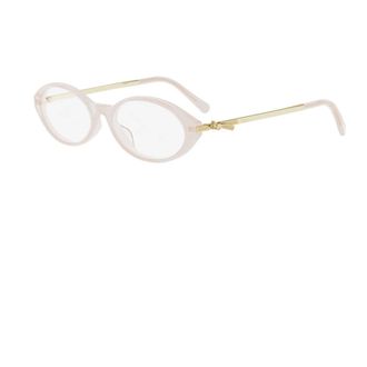 Dior Bow O R1I Bril - Dames - Accessoires - Roze - Maat: 53 MM Zijde