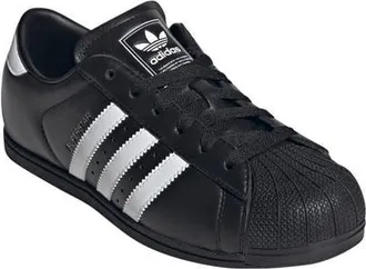 adidas Superstar Lo Pro Sneaker in Core Black/white/gold at Nordstrom, Size 10.5